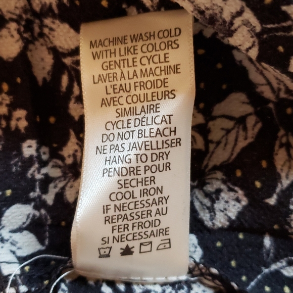 NWT Max Studio Ruffle wrap dress size large - Picture 12 of 15